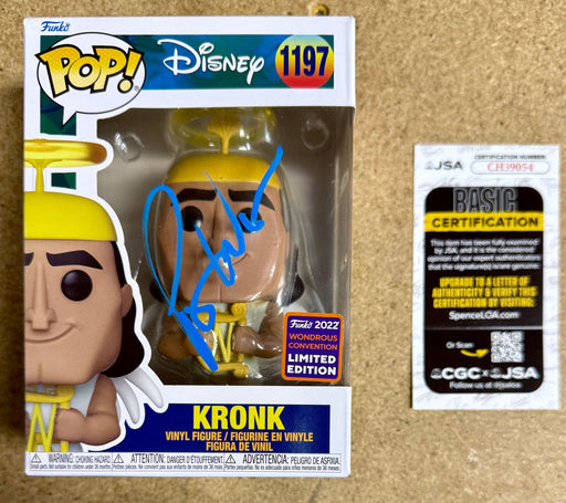 Patrick Warburton Signed Disney Kronk as Angel From The Emperors New Groove Vaulted Funko Pop! #1197 WonderCon 2022 Exclusive With JSA COA - for just $135! 