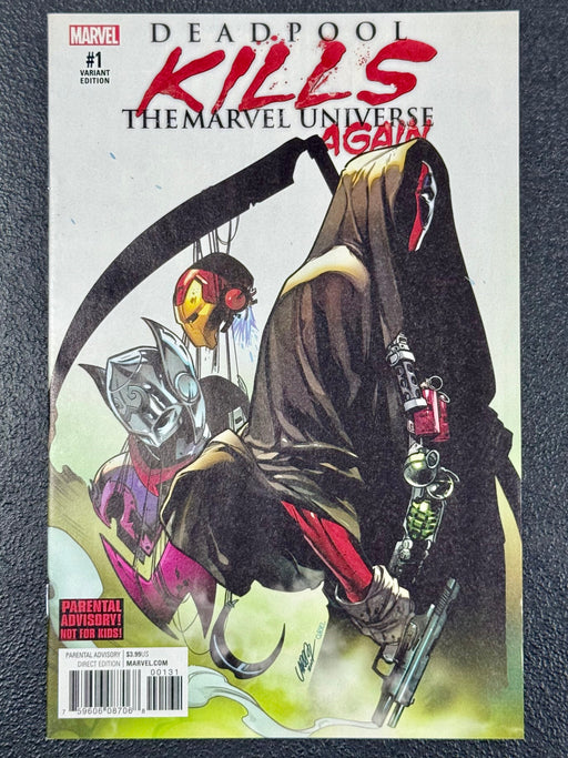 Deadpool Kills The Marvel Universe Again #1 Variant 1:25 Incentive Larraz 2017 - for just $40! 
