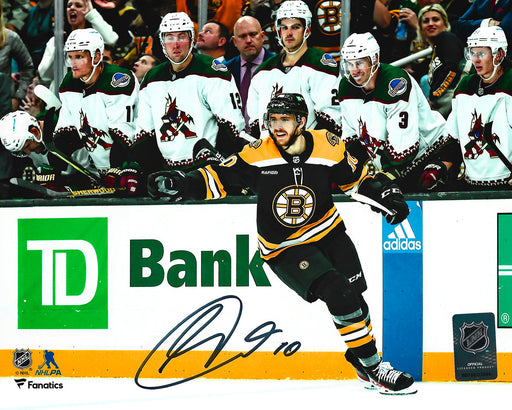 AJ Greer Celebration Boston Bruins Autographed 8" x 10" Hockey Photo - for just $12! 