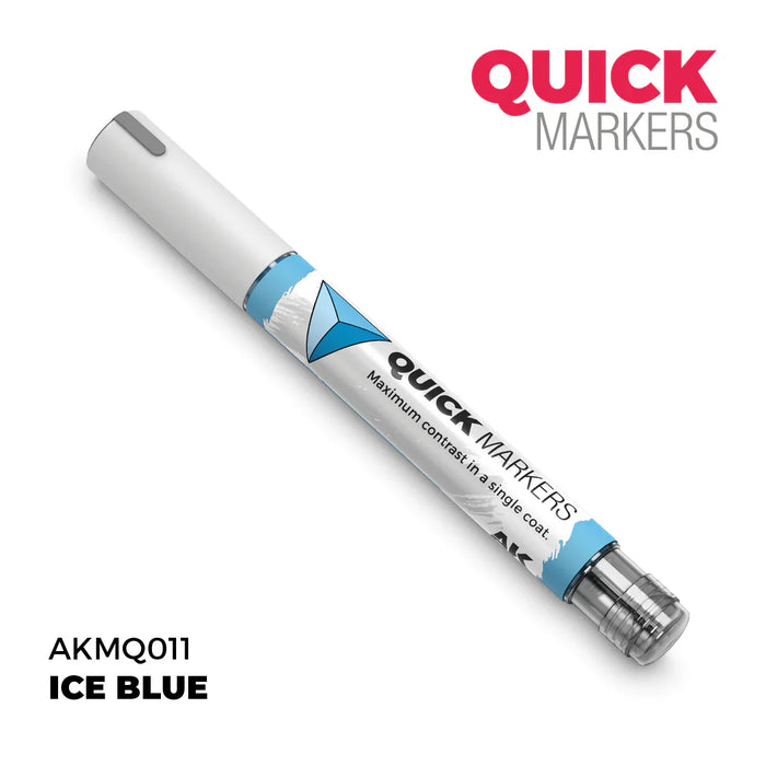 AK Interactive Markers: Quick Markers - Ice Blue - for just $4.99! 
