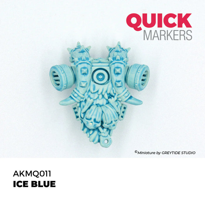 AK Interactive Markers: Quick Markers - Ice Blue - for just $4.99! 