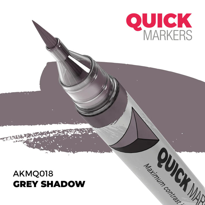 AK Interactive Markers: Quick Markers - Grey Shadow - for just $4.99! 