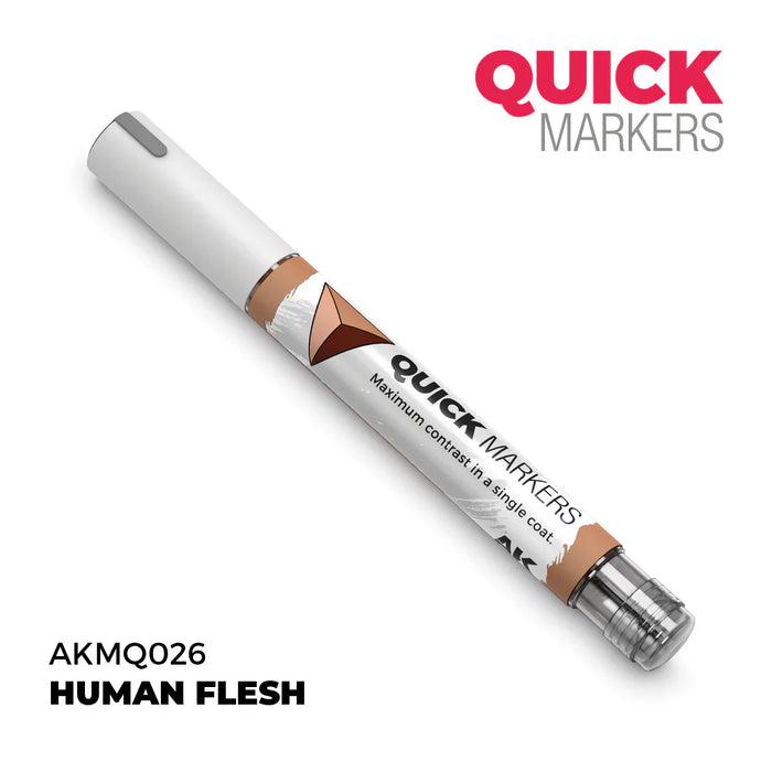 AK Interactive Markers: Quick Markers - Human Flesh - for just $4.99! 