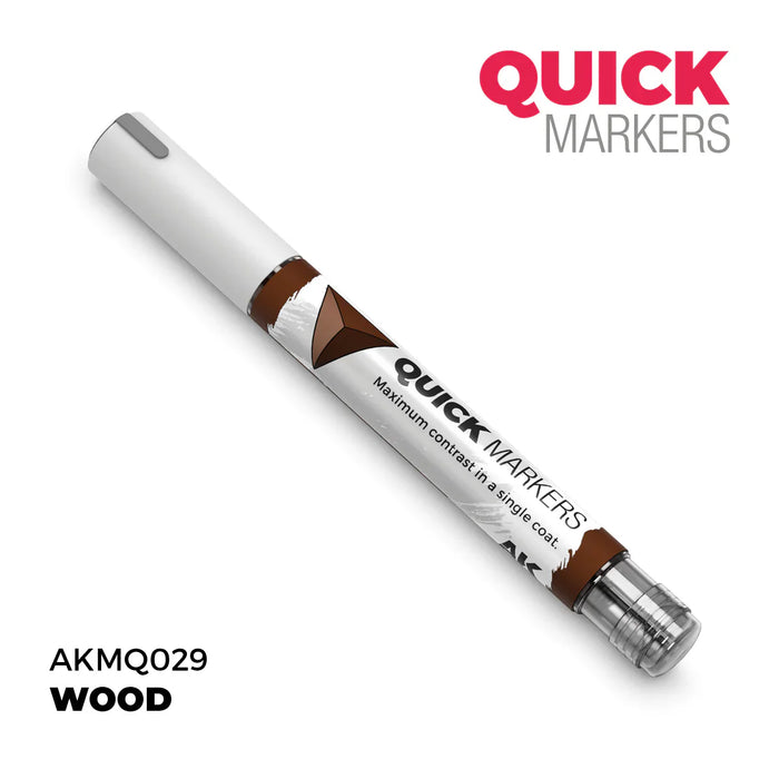 AK Interactive Markers: Quick Markers - Wood - for just $4.99! 
