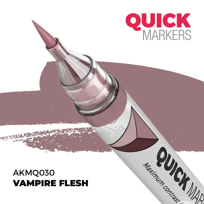 AK Interactive Markers: Quick Markers - Vampire Flesh - for just $4.99! 