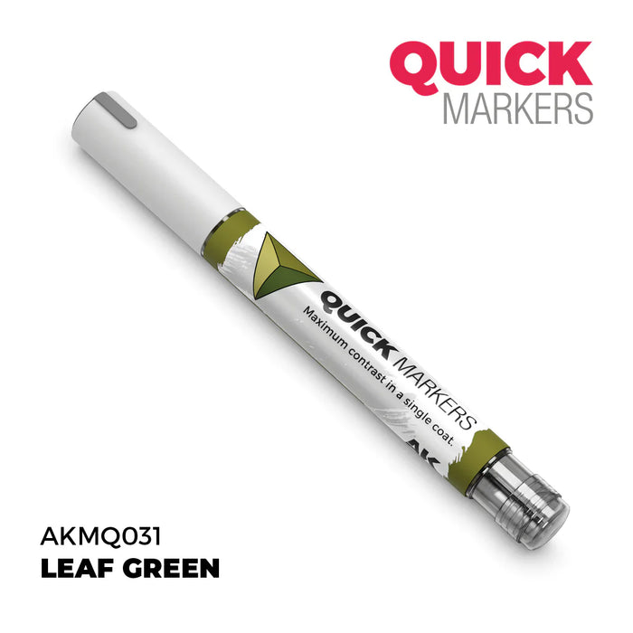 AK Interactive Markers: Quick Markers - Leaf Green - for just $4.99! 