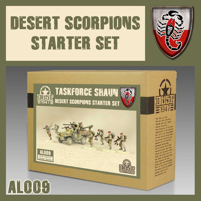 DUST 1947: Desert Scorpions Starter Set - for just $82.80! 