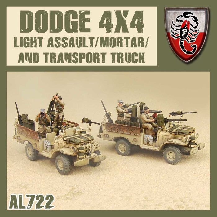 DUST 1947: Desert Scorpions Assault/Mortar/Transport Truck - for just $57.50! 