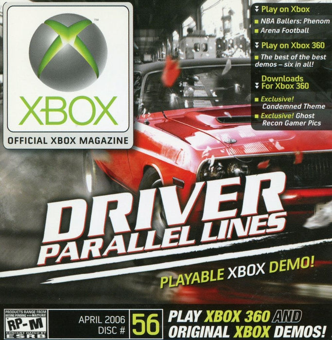 Official Xbox Magazine Demo Disc #56 (Xbox 360) - for just $5.99! 