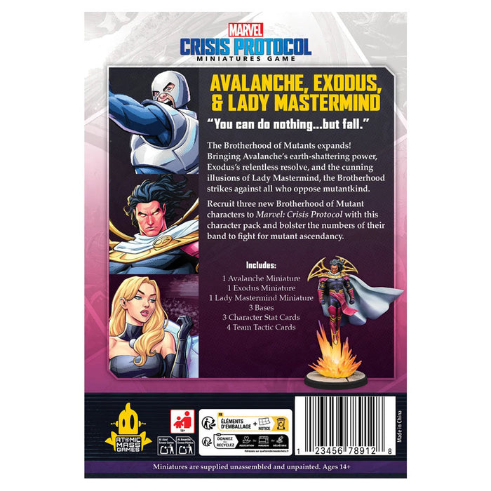 Marvel Crisis Protocol: Avalanche, Exodus & Lady Mastermind - for just $54.99! 