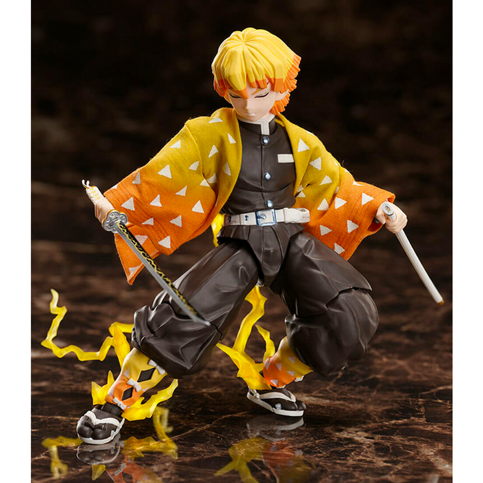 Aniplex: Demon Slayer: Kimetsu no Yaiba - [BUZZmod] Zenitsu Agatsuma 1/12 Scale Figure - for just $169.99! 