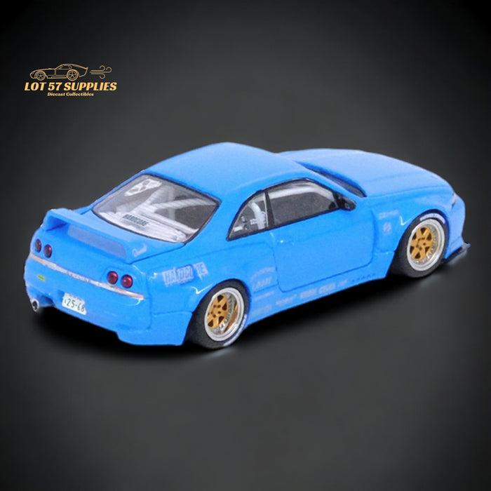 Inno64 Nissan Skyline GT-R R33 "Pandem / Rocket Bunny" Widebody in Blue 1:64 IN64-R33P-BLU - Just $28.99! Shop now at Retro Gaming of Denver