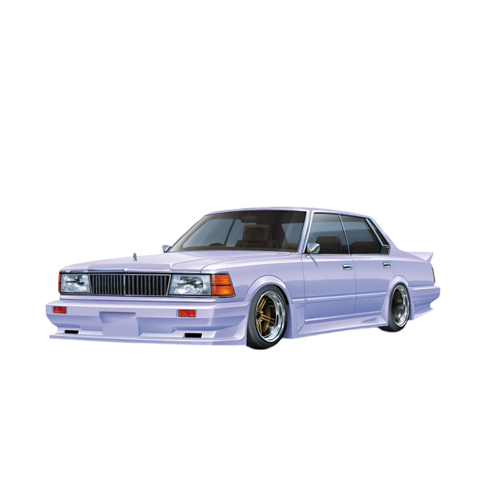 Aoshima: 1/24 Nissan Cedric 4DR HT Brougham (430) 1981 Scale Model Kit #6 - for just $39.99! 