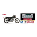 Aoshima: 1/12 Yamaha SR400S With Custom Parts Scale Model Kit #11 - for just $28.99! 