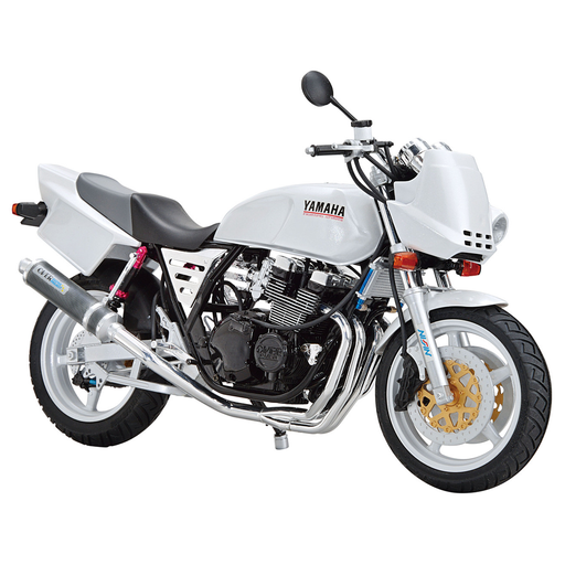 Aoshima: 1/12 Yamaha XJR400S with Custom Part Scale Model Kit #54 - for just $28.99! 