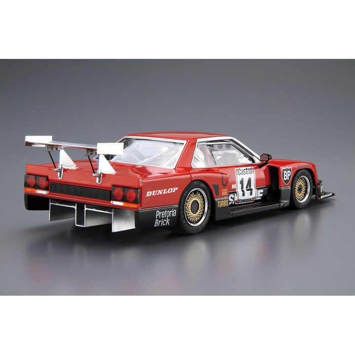 Aoshima: 1/24 NISSAN R30 SKYLINE TURBO GR.5 KYALAMI-9H-ENDURANCE '82 Scale Model Kit #112 - for just $39.99! 