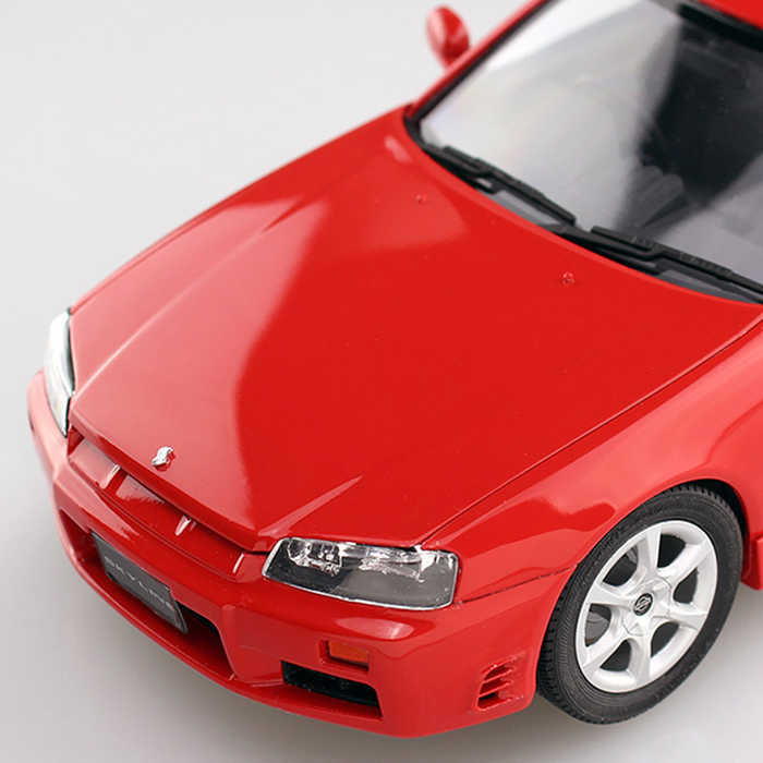 Aoshima: 1/24 NISSAN ER34 SKYLINE 25GT-X TURBO '98 Scale Model Kit #98 - for just $39.99! 