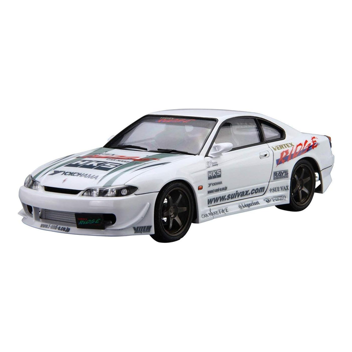 Aoshima: 1/24 VERTEX S15 SILVIA '99 (NISSAN) Scale Model Kit #08 - for just $39.99! 