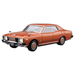 Aoshima: 1/24 Nissan P332 Cedri/Gloria 4HT 280E Brougham '78 Scale Model Kit #53 - for just $39.99! 
