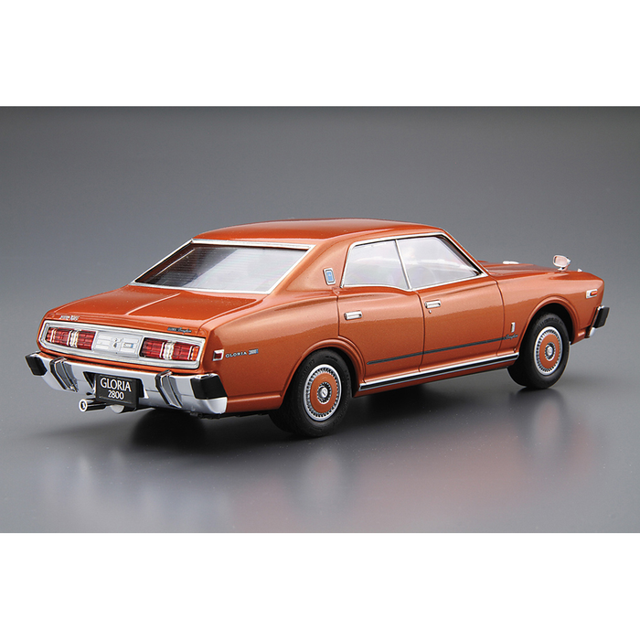 Aoshima: 1/24 Nissan P332 Cedri/Gloria 4HT 280E Brougham '78 Scale Model Kit #53 - for just $39.99! 