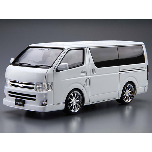 Aoshima: 1/24 Boxystyle TRH200V Toyota Hiace GL'10 Scale Model Kit #03 - for just $35.99! 