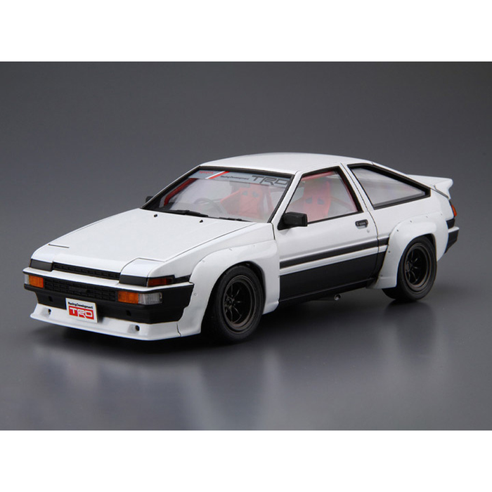 Aoshima: 1/24 TRD AE86TRUENO N2 '85 TOYOTA Scale Model Kit #29 - for just $39.99! 