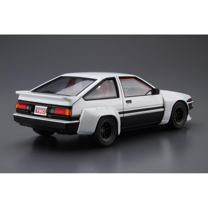 Aoshima: 1/24 TRD AE86TRUENO N2 '85 TOYOTA Scale Model Kit #29 - for just $39.99! 