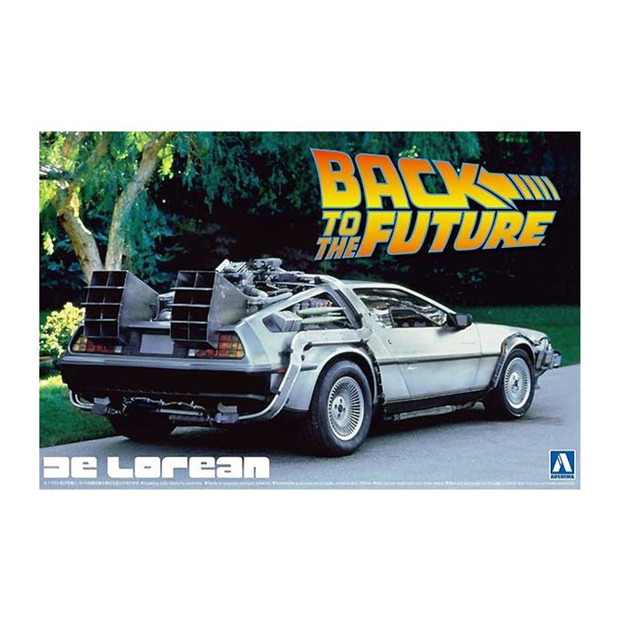 Aoshima: Back to the Future Part I DeLorean 1/24 Scale Model Kit #BT-01 - for just $39.99! 