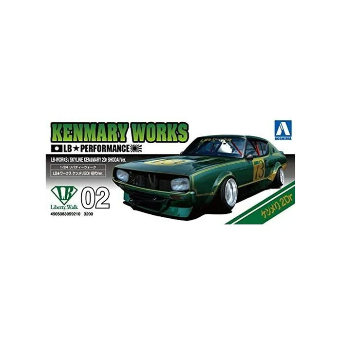 Aoshima: 1/24 LB-Works KENMARY2Dr SHODAI Ver. Scale Model Kit #2 - for just $39.99! 