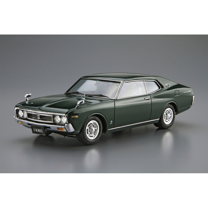Aoshima: 1/24 Nissan KHC130 Laurel HT 2000SGX '72 Scale Model Kit #14 - for just $39.99! 