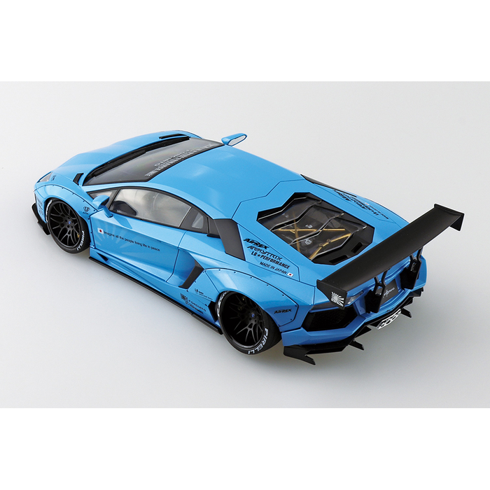 Aoshima: 1/24 LB-Works Lamborghini Aventador Ver. 1 Scale Model Kit #17 - for just $59.99! 