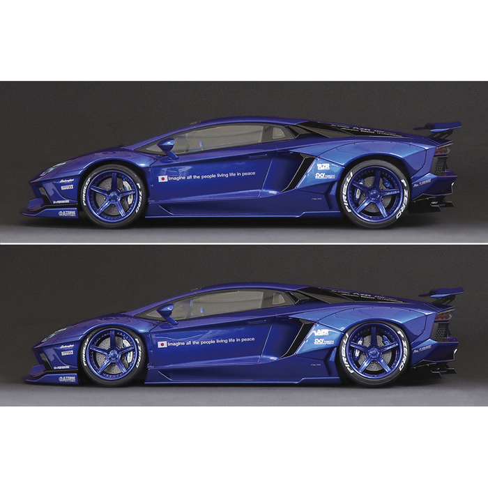 Aoshima: 1/24 LB-Works Liberty Walk Lamborghini Aventador (Ver. 2) Scale Model Kit #18 - for just $61.99! 