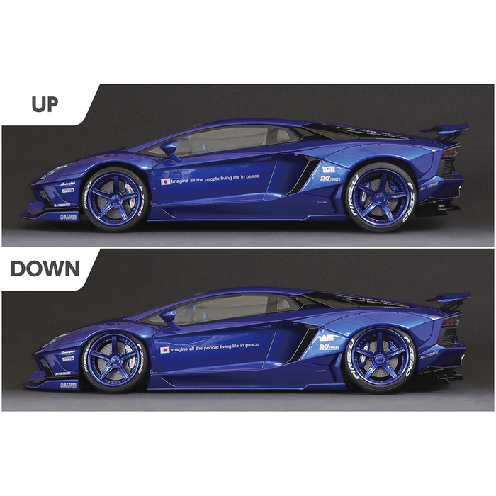 Aoshima: 1/24 LB-Works Liberty Walk Lamborghini Aventador (Ver. 2) Scale Model Kit #18 - for just $61.99! 