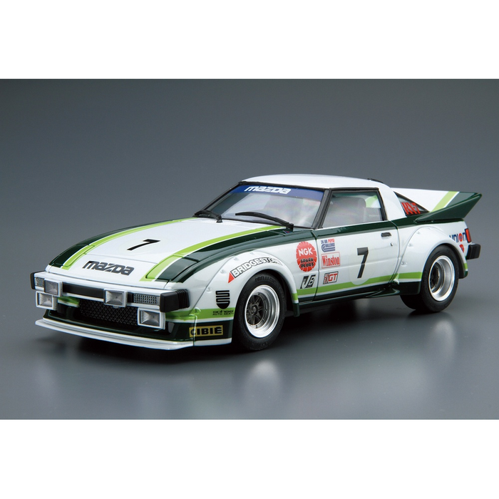 Aoshima: 1/24 MAZDA SA22C RX-7 Daytona '79 Scale Model Kit #22 - for just $39.99! 