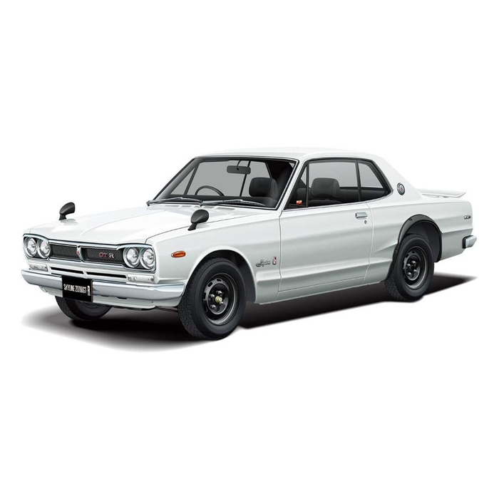 Aoshima: 1/24 Nissan KPGC10 Skyline HT2000GT-R Scale Model Kit #26 - for just $39.99! 