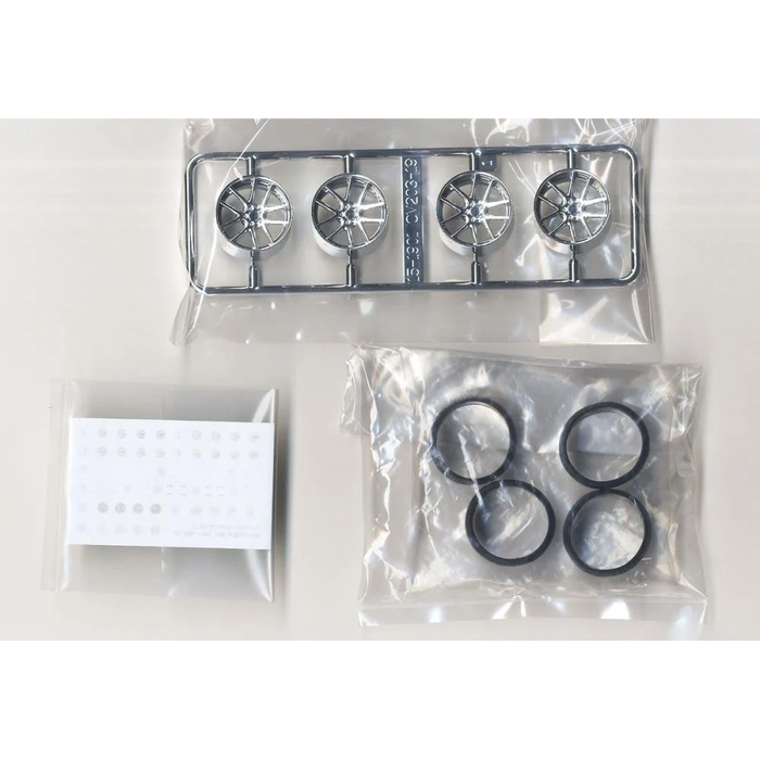 Aoshima: 1/24 The Tuned Car - Work Gnosis CV203 19-inch Tire and Wheel Set - for just $14.99! 