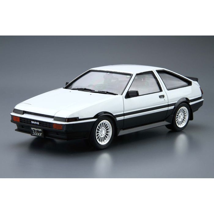Aoshima: 1/24 Toyota AE86 Sprinter Trueno GT-APEX '85 Scale Model Kit #05 - for just $39.99! 