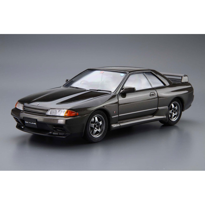 Aoshima: 1/24 NISSAN BNR32 SKYLINE GT-R '89 Scale Model Kit #12 - for just $39.99! 