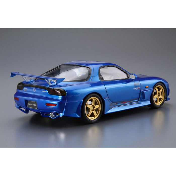 Aoshima: Mazda (1999) Mazdaspeed FD3S RX-7 A-SPEC GT-C 1/24 Scale Model Kit #27 - for just $39.99! 