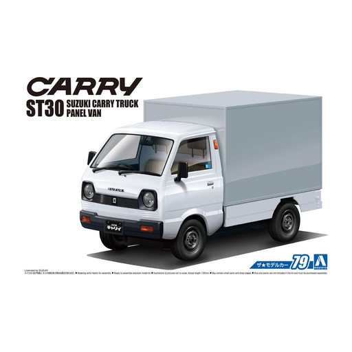 Aoshima: 1/24 SUZUKI ST30 CARRY PANEL VAN '79 Scale Model Kit #79 - for just $39.99! 