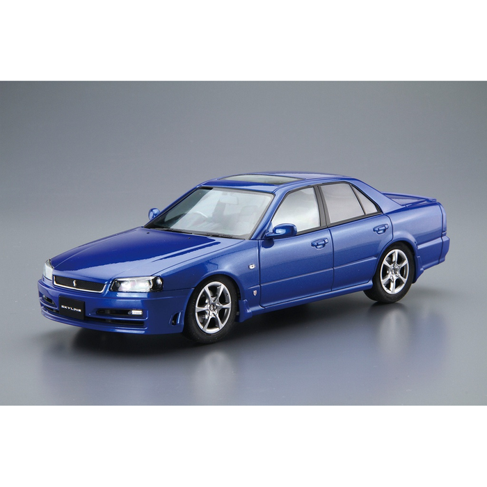 Aoshima: 1/24 NISSAN ER34 SKYLINE 25GT TURBO '01 Scale Model Kit #88 - for just $39.99! 
