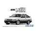 Aoshima: 1/24 TOYOTA AE86 COROLLA LEVIN GT-APEX '85 Scale Model Kit #17 - for just $39.99! 