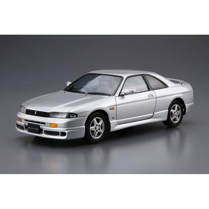 Aoshima: 1/24 NISSAN ECR33 SKYLINE GTS25T Type M '94 Scale Model Kit #94 - for just $39.99! 