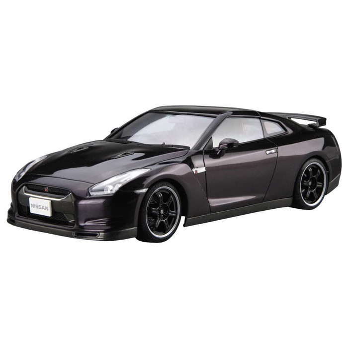 Aoshima: 1/24 NISSAN R35 GT-R Spec-V '09 Scale Model Kit #35 - for just $39.99! 