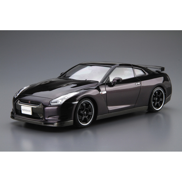 Aoshima: 1/24 NISSAN R35 GT-R Spec-V '09 Scale Model Kit #35 - for just $39.99! 