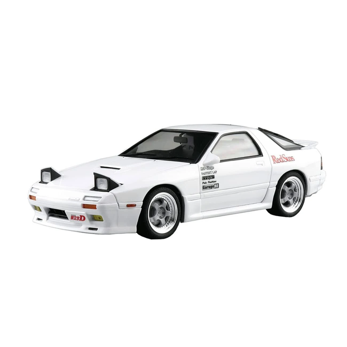 Aoshima: 1/24 Initial D - Takahashi Ryosuke FC3S RX-7 [Comics Vol. 5 Akina Battle Ver.] Scale Model Kit #2 - for just $39.99! 