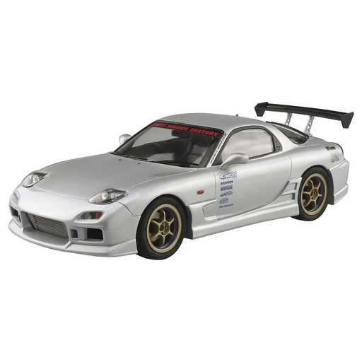 Aoshima: 1/24 The Tuned Car - FD3S RX-7 C-WEST Mazda '99 Scale Model Kit #69 - for just $39.99! 