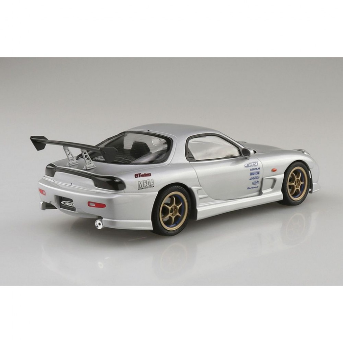 Aoshima: 1/24 The Tuned Car - FD3S RX-7 C-WEST Mazda '99 Scale Model Kit #69 - for just $39.99! 