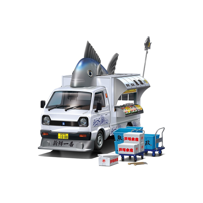 Aoshima: 1/24 Catering Machine Fish Paradise Scale Model Kit #01 - for just $35.99! 