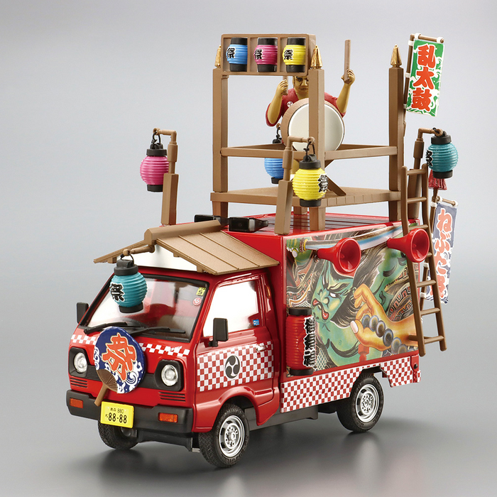 Aoshima: 1/24 Catering Machine Danjiri Fighter Scale Model Kit #02 - for just $35.99! 